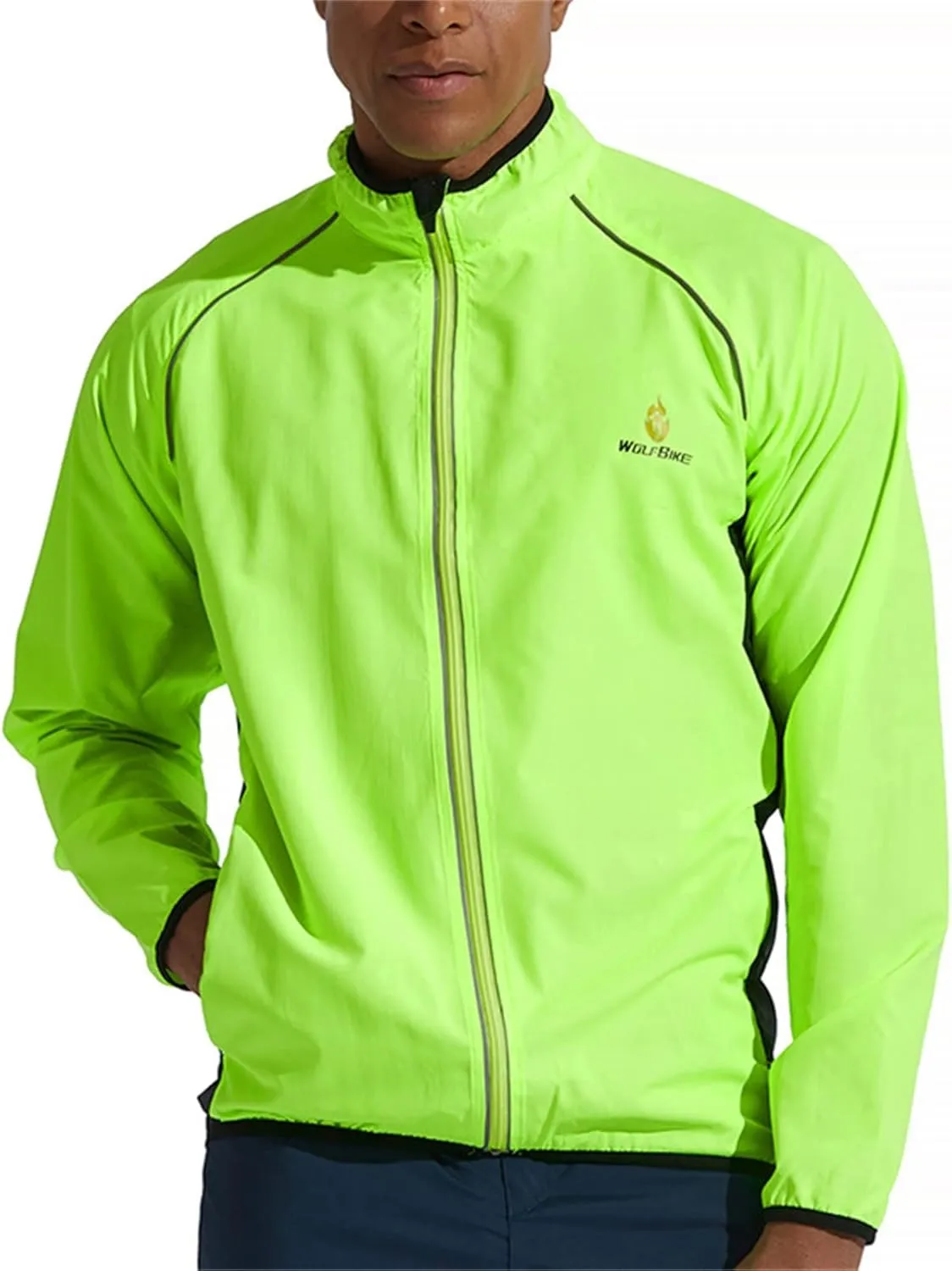 Mountain Bike Shirts Cycling Jacket Jerseys Vest Wind Coat Windbreaker Jacket Outdoor Sportswear
