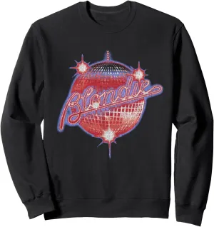 New York Disco Ball Front and Back Vintage Band Sweatshirt