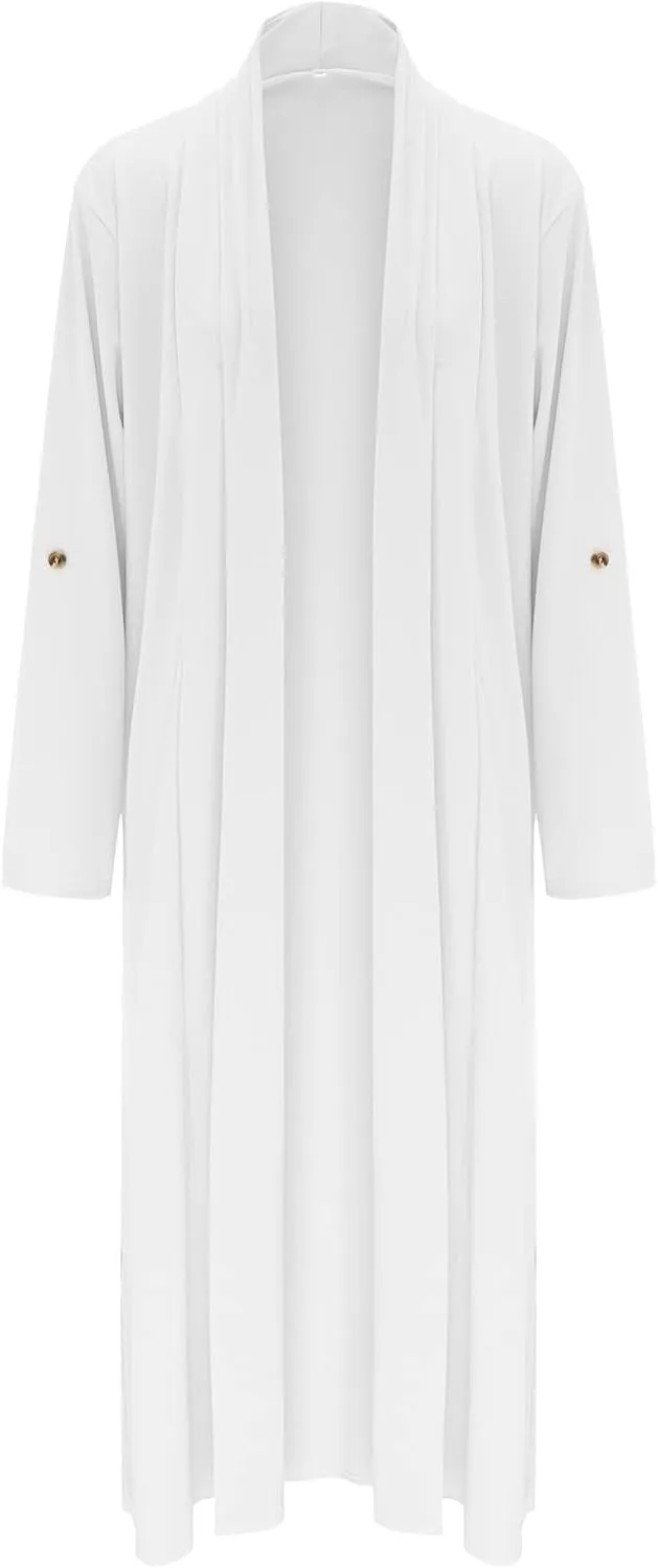Printed V Neck Button Long Sleeve Dress Women's Pocket Long Dress Womens Chunky Knit Cardigan Sweaters