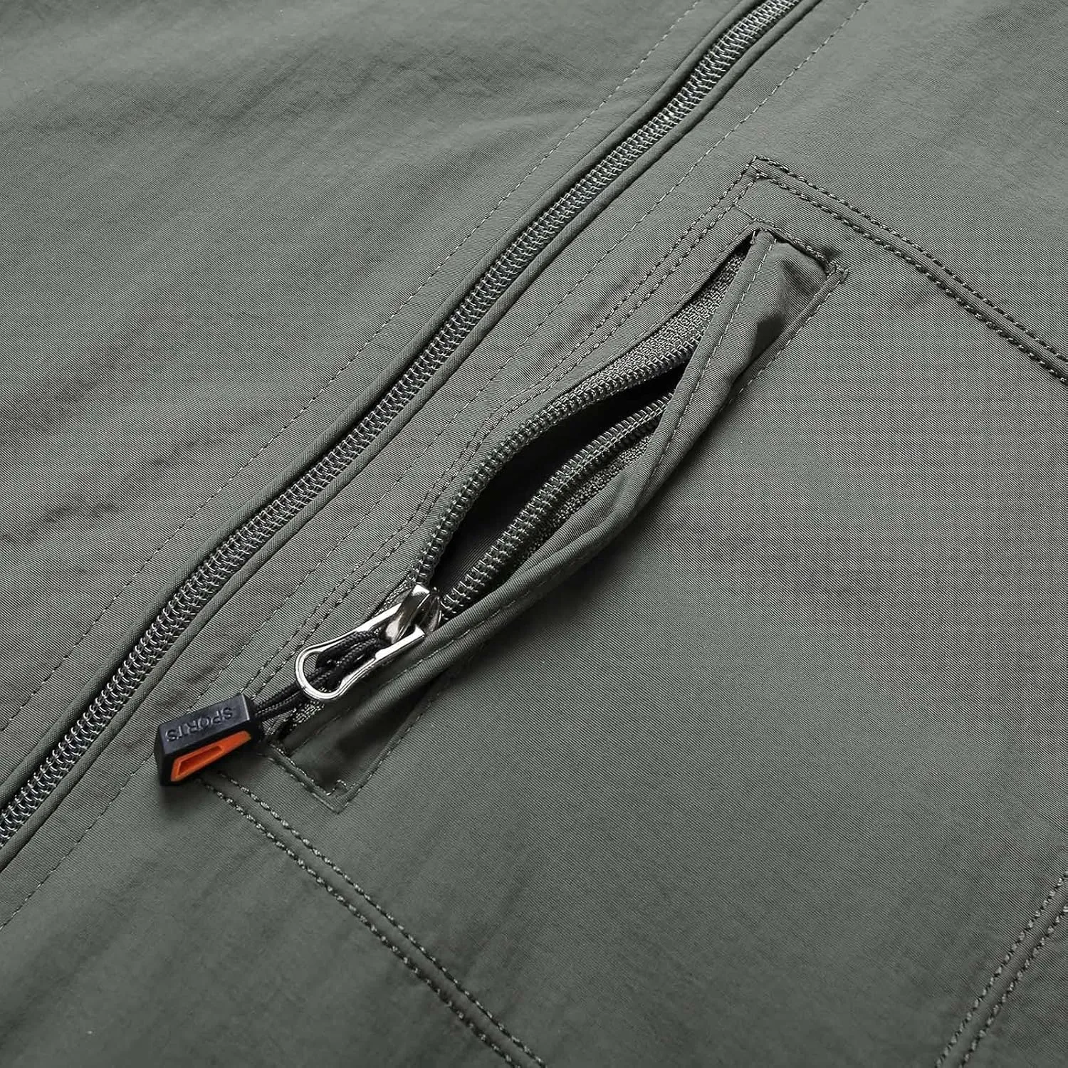 Rain Jacket for Men Waterproof Packable Raincoat Fall Winter Mountain Sport Military Jacket Lightweight Rain Shell Jacket