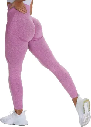 Running Leggings for Women Butt Lift Seamless High Waist Stretchy Tummy Control Sports Yoga Leggings Summer Sportwear