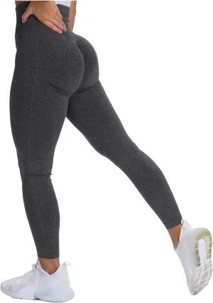 Running Leggings for Women Butt Lift Seamless High Waist Stretchy Tummy Control Sports Yoga Leggings Summer Sportwear