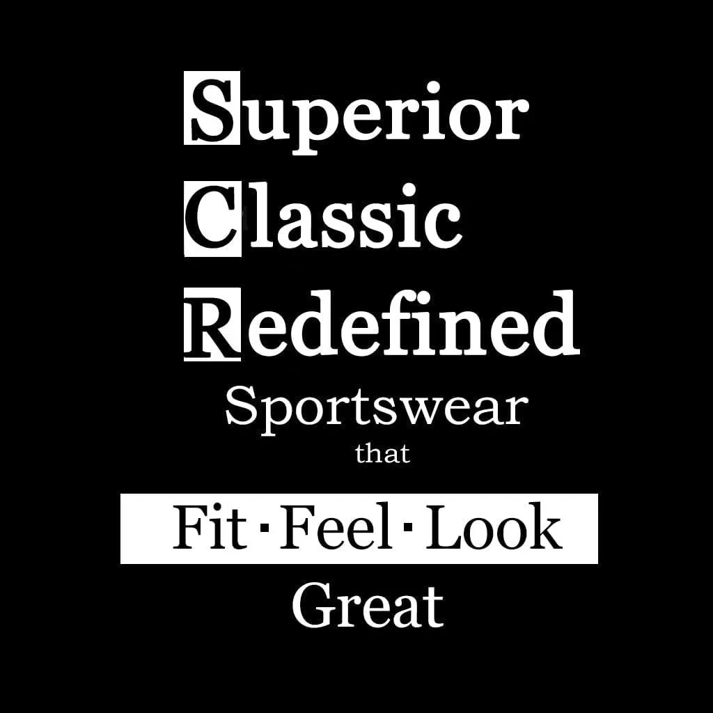 SCR SPORTSWEAR Tall Jogger Sweatpants for Men - Mens Athletic Pants with Zipper Pockets