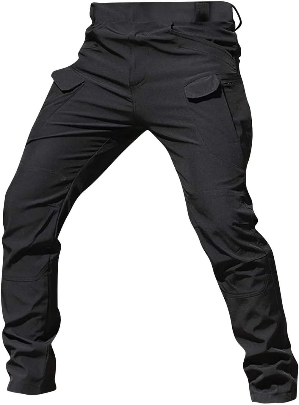 SERYU Mens Tactical Cargo Pants Water Resistant Ripstop Cargo Pants Military Fan Multi Pocket Overalls Outdoor Apparel