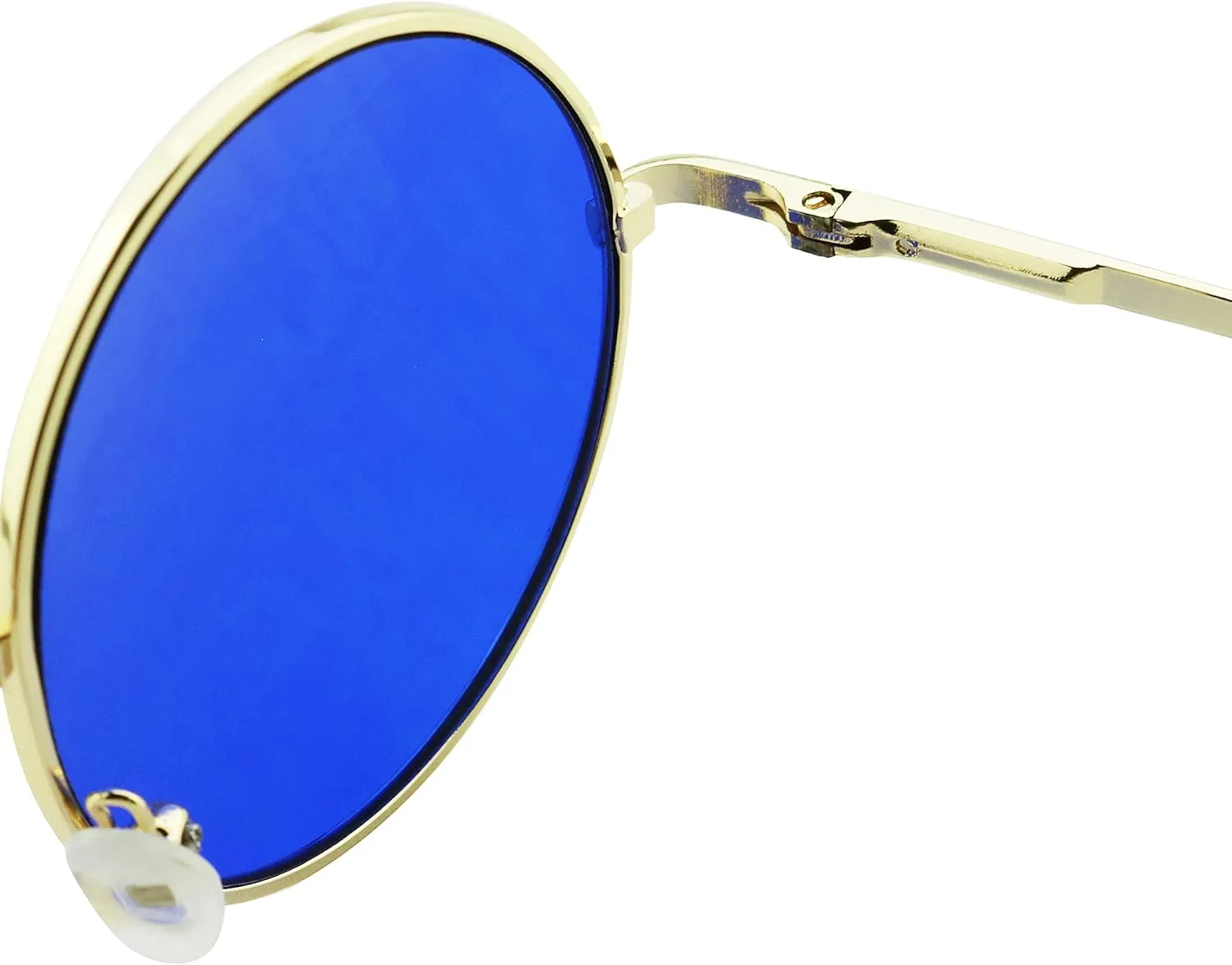 ShadyVEU Retro Round Style 70s Sunglasses Colorful Tint Groovy Hippie Mens Womens Shades