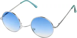 ShadyVEU Retro Round Style 70s Sunglasses Colorful Tint Groovy Hippie Mens Womens Shades