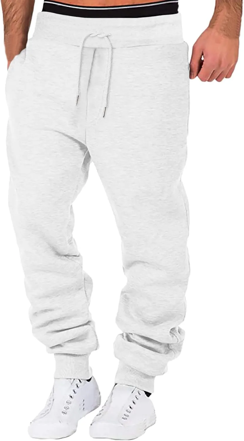 Sweatpants for Men Summer Pants Trousers Casual Overalls Straight Men's Multi Pocket Men's Pants Athletic Loose