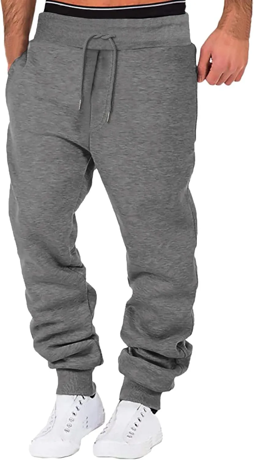 Sweatpants for Men Summer Pants Trousers Casual Overalls Straight Men's Multi Pocket Men's Pants Athletic Loose