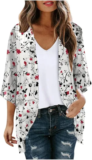 TANGNADE Women Summer Bikini Kimono Bathing Suit Cover Ups for Swimwear Summer Outfits for Women 2024 Vacation