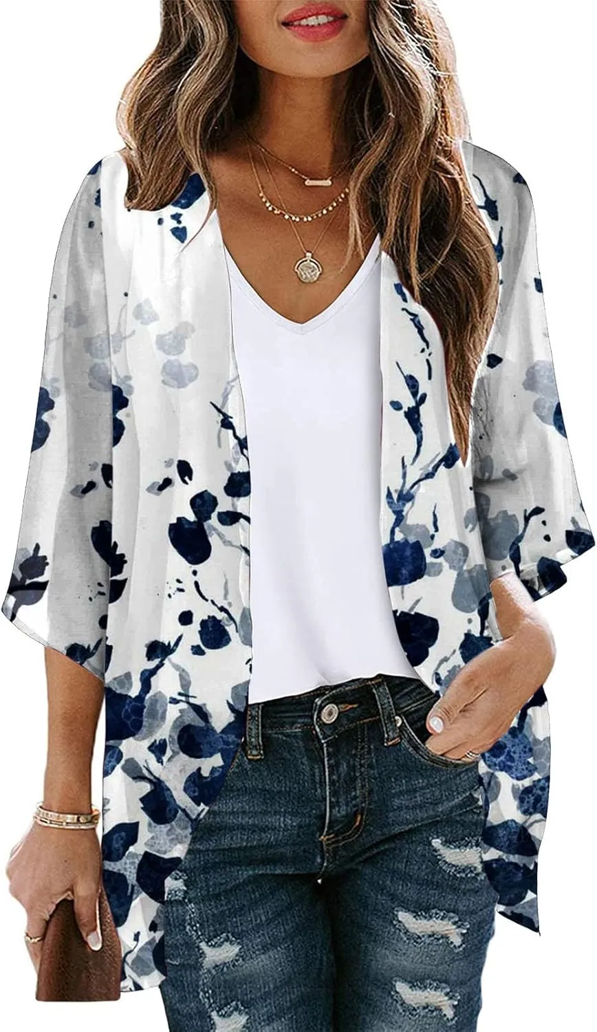 TANGNADE Women Summer Bikini Kimono Bathing Suit Cover Ups for Swimwear Summer Outfits for Women 2024 Vacation