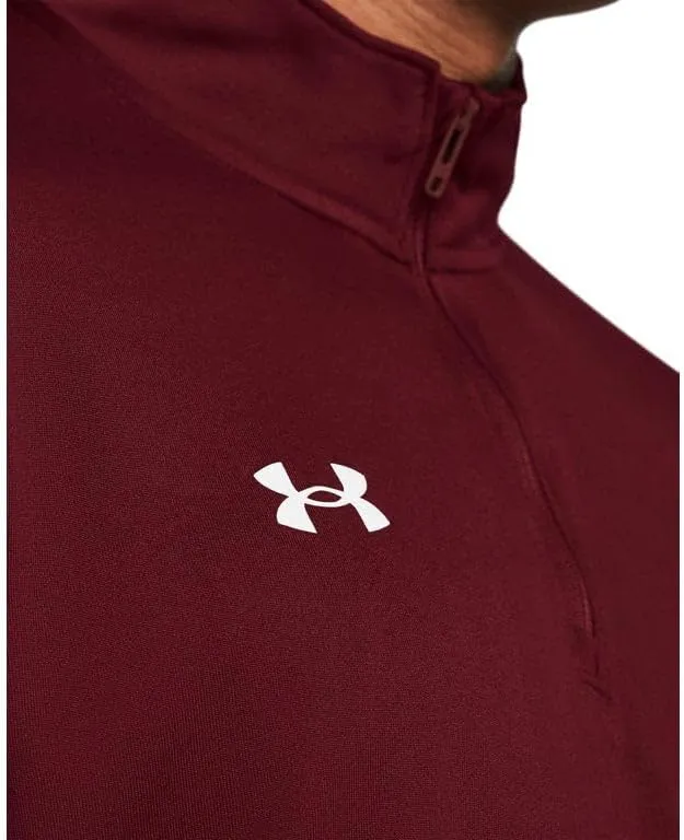 Under Armour Men's Team Tech 1/4 Zip Loose Royal Blue Long Sleeve Shirt