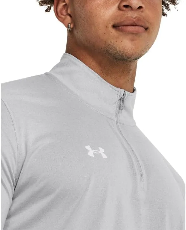 Under Armour Men's Team Tech 1/4 Zip Loose Royal Blue Long Sleeve Shirt