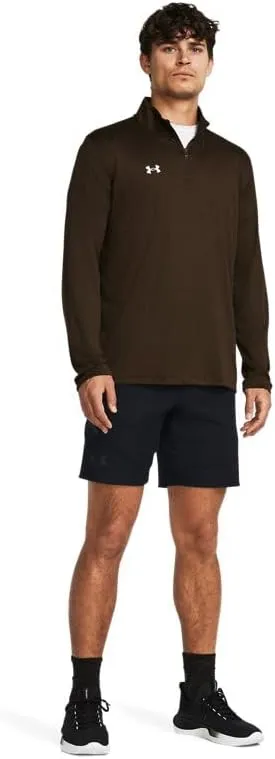 Under Armour Men's Team Tech 1/4 Zip Loose Royal Blue Long Sleeve Shirt