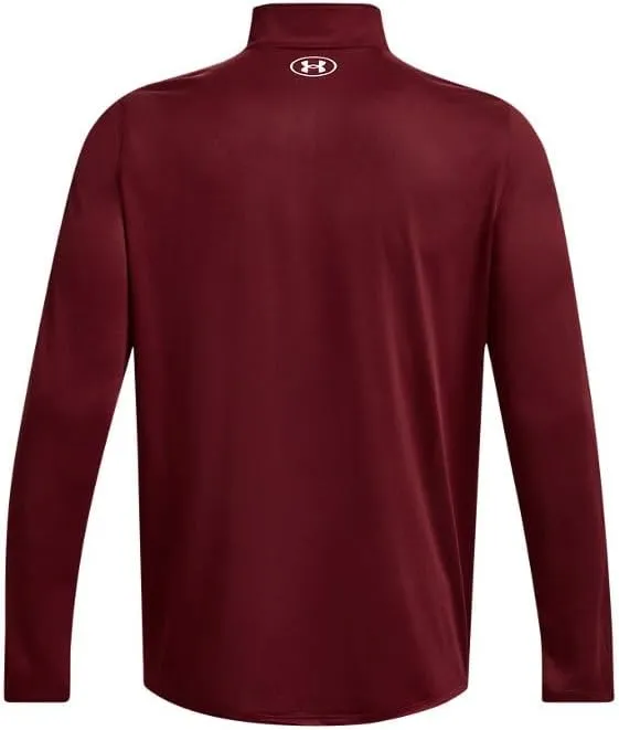 Under Armour Men's Team Tech 1/4 Zip Loose Royal Blue Long Sleeve Shirt