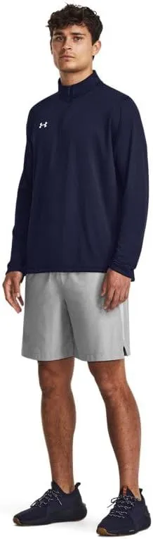 Under Armour Men's Team Tech 1/4 Zip Loose Royal Blue Long Sleeve Shirt