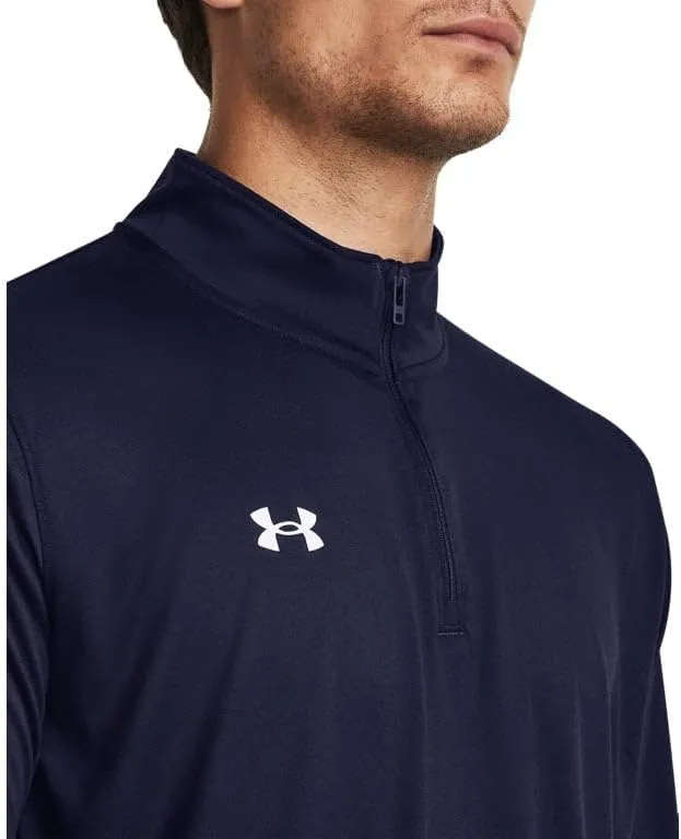 Under Armour Men's Team Tech 1/4 Zip Loose Royal Blue Long Sleeve Shirt