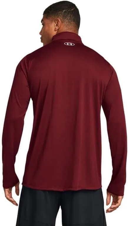 Under Armour Men's Team Tech 1/4 Zip Loose Royal Blue Long Sleeve Shirt