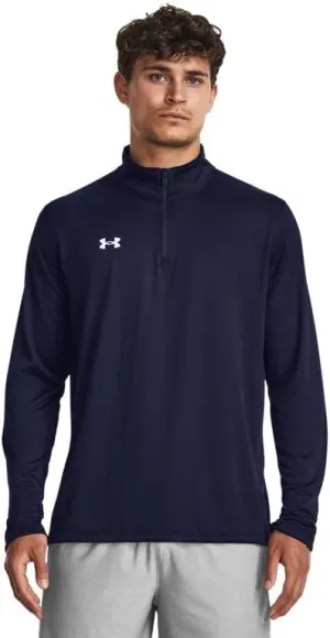 Under Armour Men's Team Tech 1/4 Zip Loose Royal Blue Long Sleeve Shirt