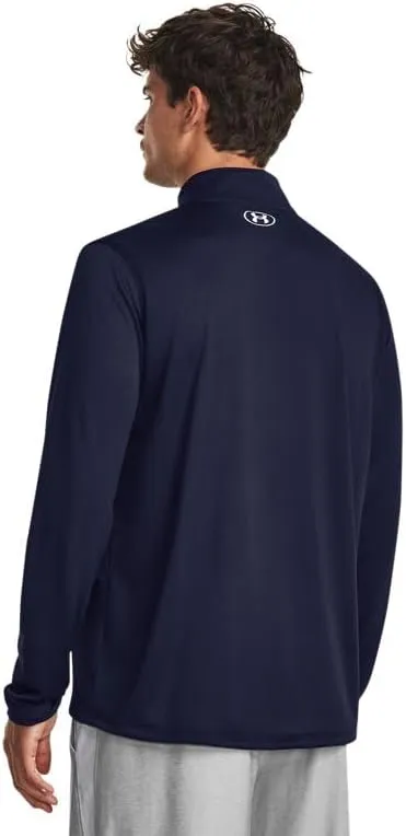 Under Armour Men's Team Tech 1/4 Zip Loose Royal Blue Long Sleeve Shirt