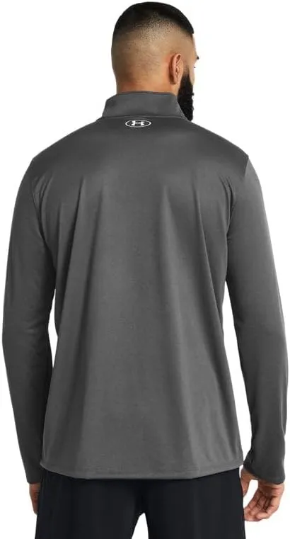 Under Armour Men's Team Tech 1/4 Zip Loose Royal Blue Long Sleeve Shirt