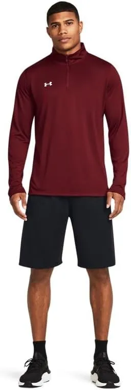 Under Armour Men's Team Tech 1/4 Zip Loose Royal Blue Long Sleeve Shirt