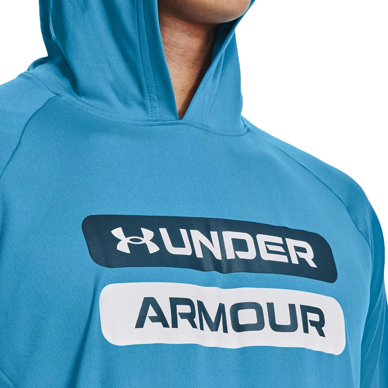 Under Armour Men's Velocity Wordmark Long Sleeve Hoodie