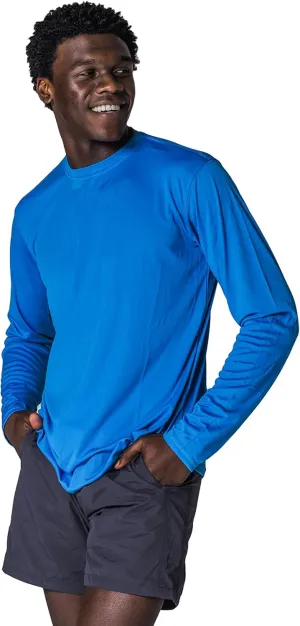 Vapor Apparel Men's Outdoor UPF 50  Long Sleeve T-Shirt, UV Sun Protection for Fishing, Running, Hiking, Swimming