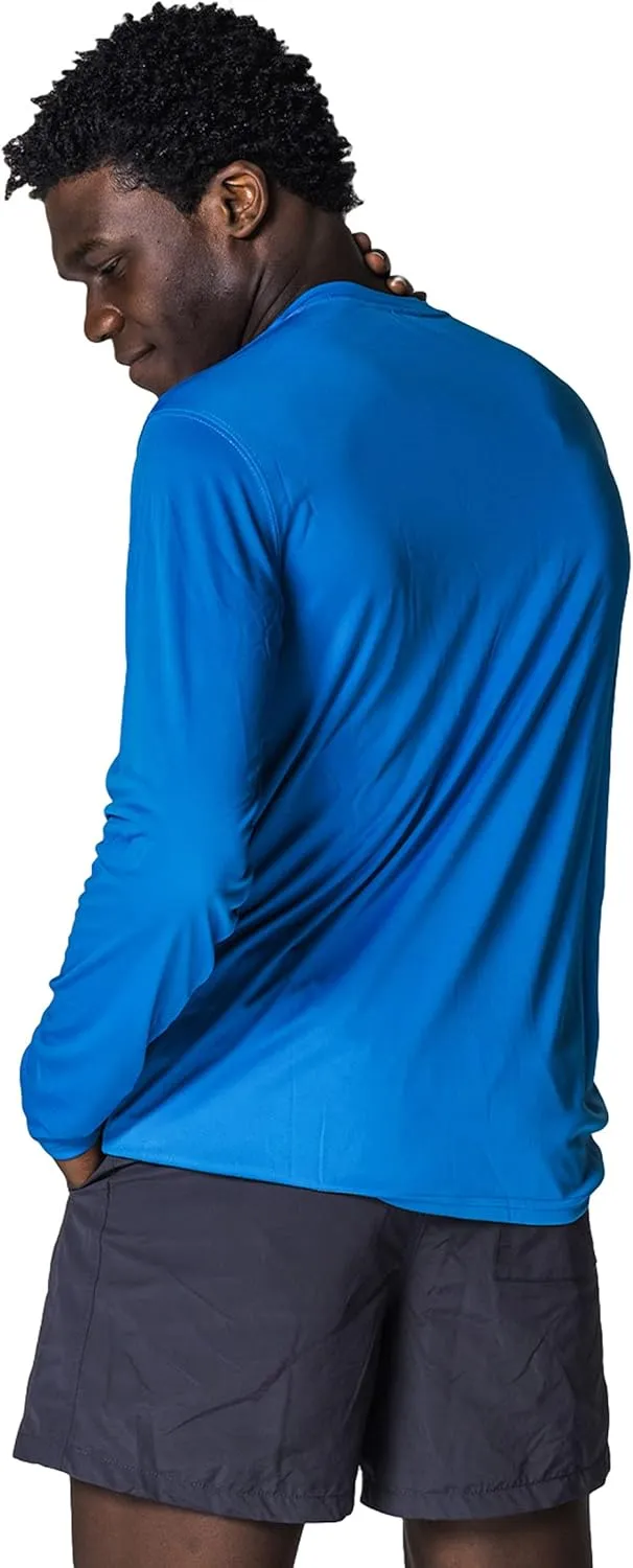 Vapor Apparel Men's Outdoor UPF 50  Long Sleeve T-Shirt, UV Sun Protection for Fishing, Running, Hiking, Swimming