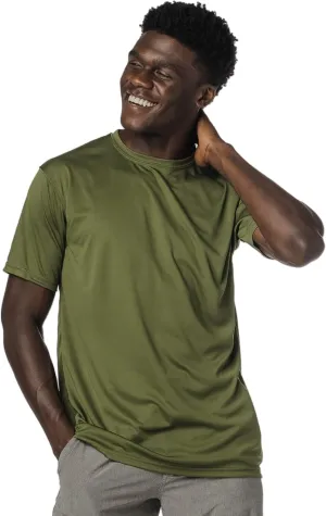 Vapor Apparel Men’s UPF 50  UV Sun Protection Short Sleeve Performance T-Shirt for Sports and Outdoor Lifestyle
