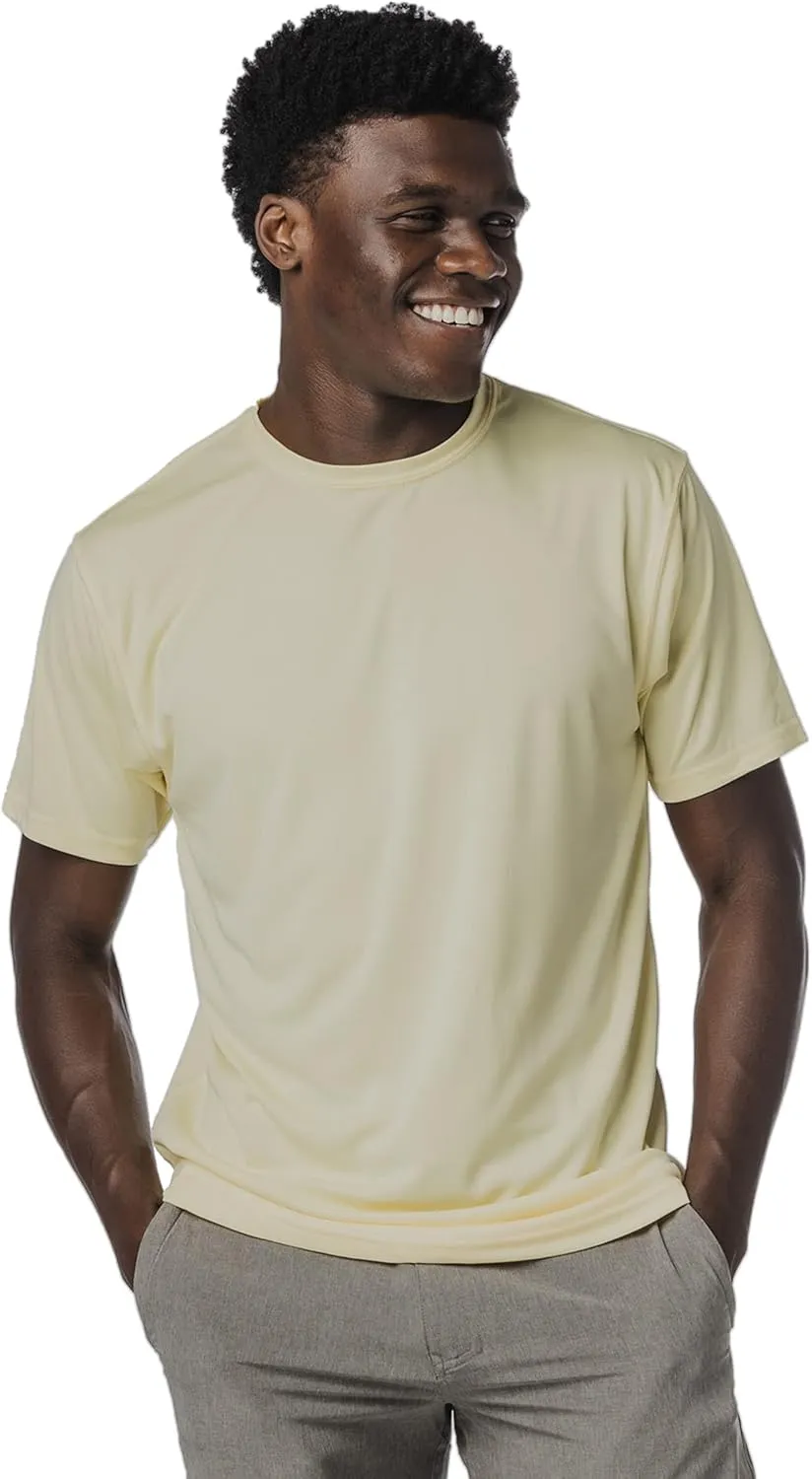 Vapor Apparel Men’s UPF 50  UV Sun Protection Short Sleeve Performance T-Shirt for Sports and Outdoor Lifestyle