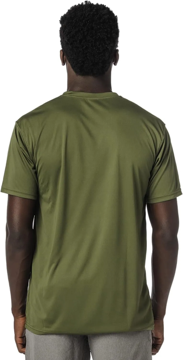 Vapor Apparel Men’s UPF 50  UV Sun Protection Short Sleeve Performance T-Shirt for Sports and Outdoor Lifestyle