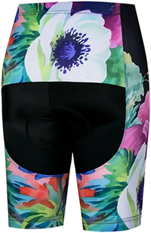 Weimostar Women's Short Sleeve Cycling Jersey Gel Padded Shorts Set MTB Sportswear Reflective
