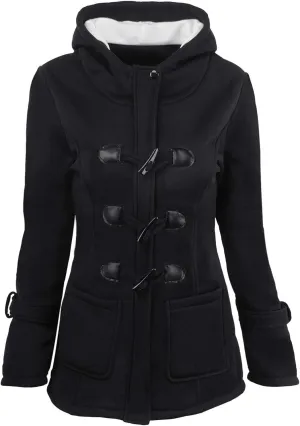 Women 2024 Winter Coat Plus Size Thicken Warm Wool Blend Windbreaker Jackets Fashion Fleece Lined Trench Coat Overcoats