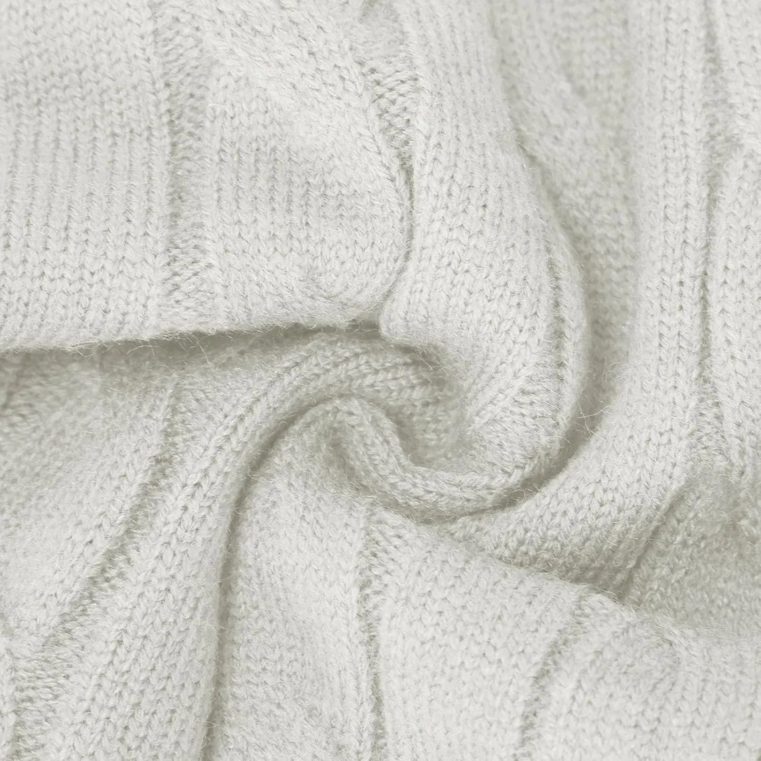 Womens Cardigan Crewneck Sweaters Cable Knit Sweater 2024 Fall Button Down Open Front Casual Loose Outerwear Coats