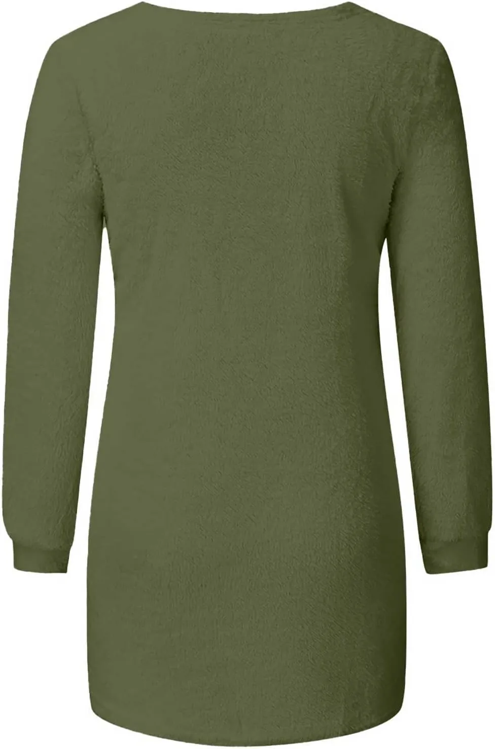 Womens Mock Neck Fuzzy Sweaters 2024 Long Sleeve Slim Fit Plush Pullovers Fleece Winter Soft Cozy Basic Tops Knitwear
