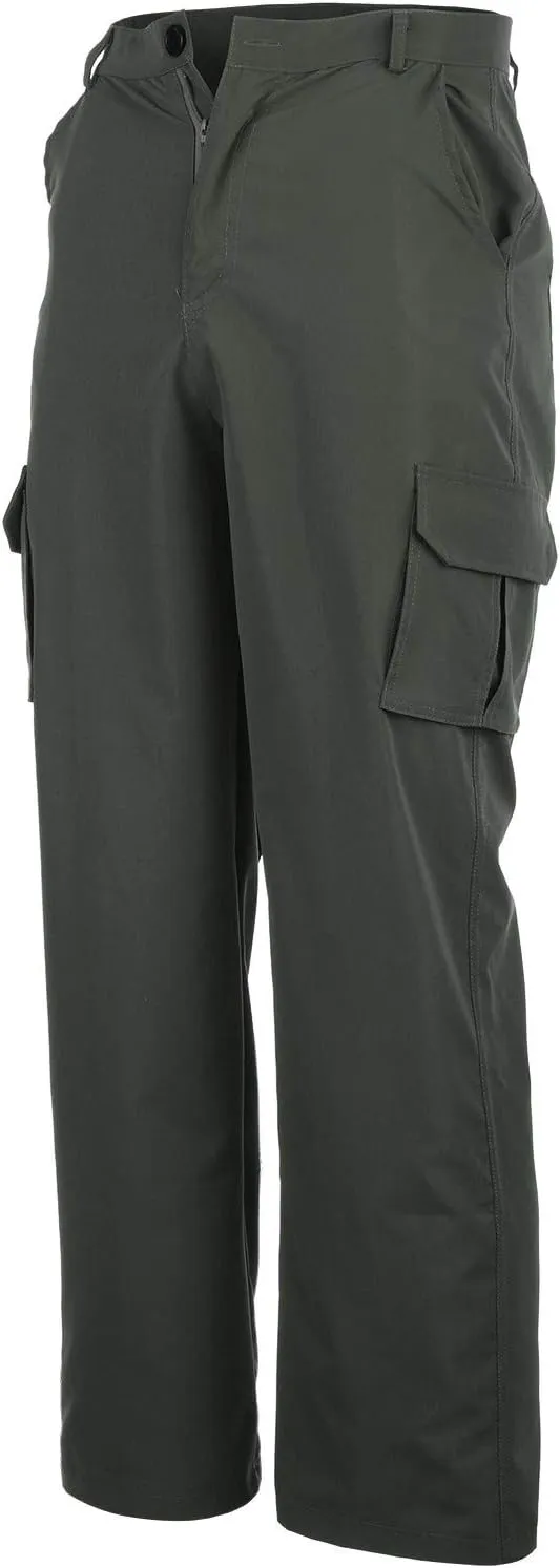 ZYXTIM Men's Stylish Cozy Ripstop Cargo Pants Multi-Pocket Outdoor Hiking Camping Military Combat Tactical Fatigue Pants